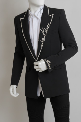 Balmain paris men black love - men's,