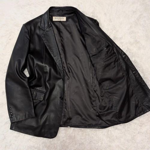 Balmain lamb leather - leather, two